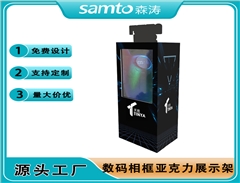 电子雾化器展示架 带显示屏亚克力展示架 电子雾化器多层展架 Acrylic vape display stand