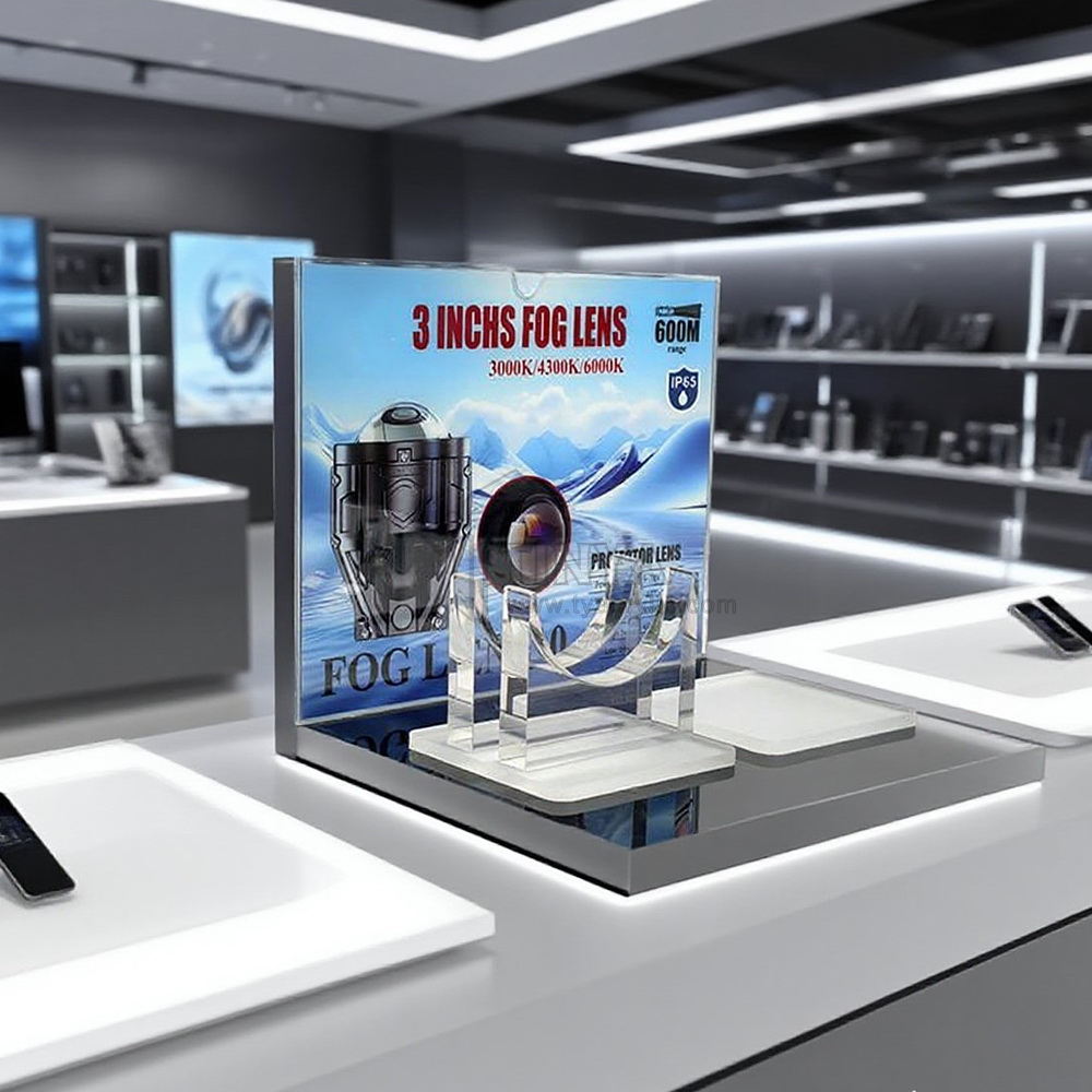 亚克力展示架的定制流程和优势