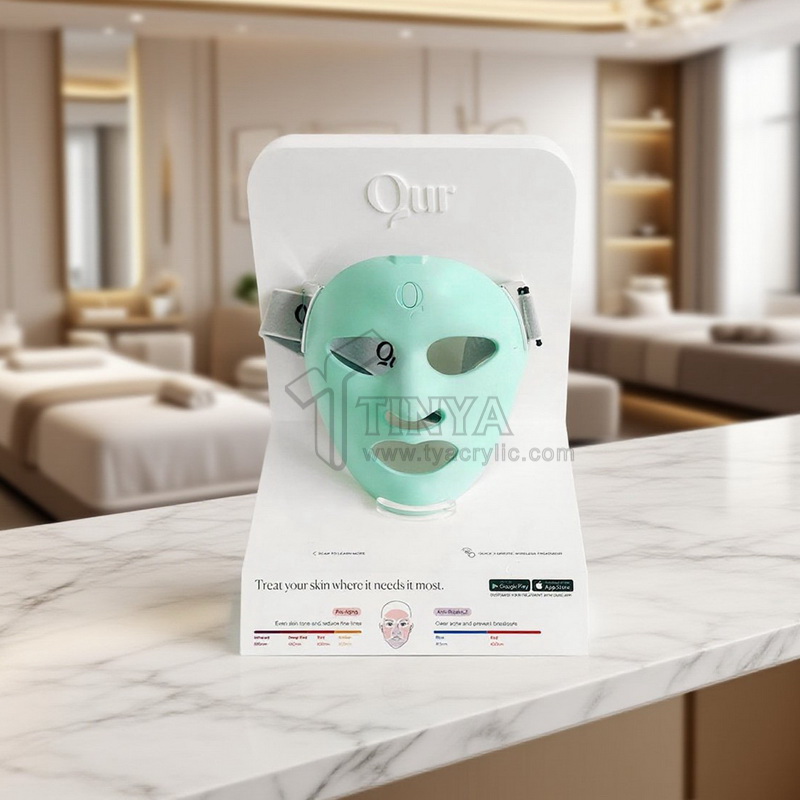 森涛亚克力定制：贴合需求的面膜仪展示架解决方案